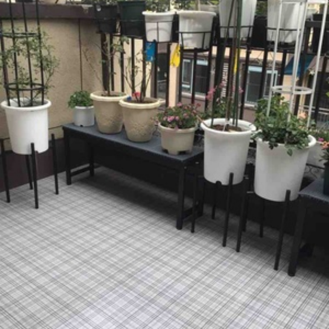 Outdoor Furniture Luxury - حامل نباتات الأثاث الخارجي 40 سم،