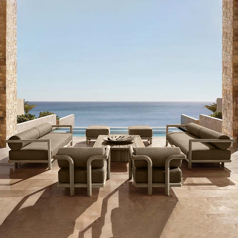 Outdoor Furniture Luxury - طقم أثاث خارجي للحدائق، طقم أريكة