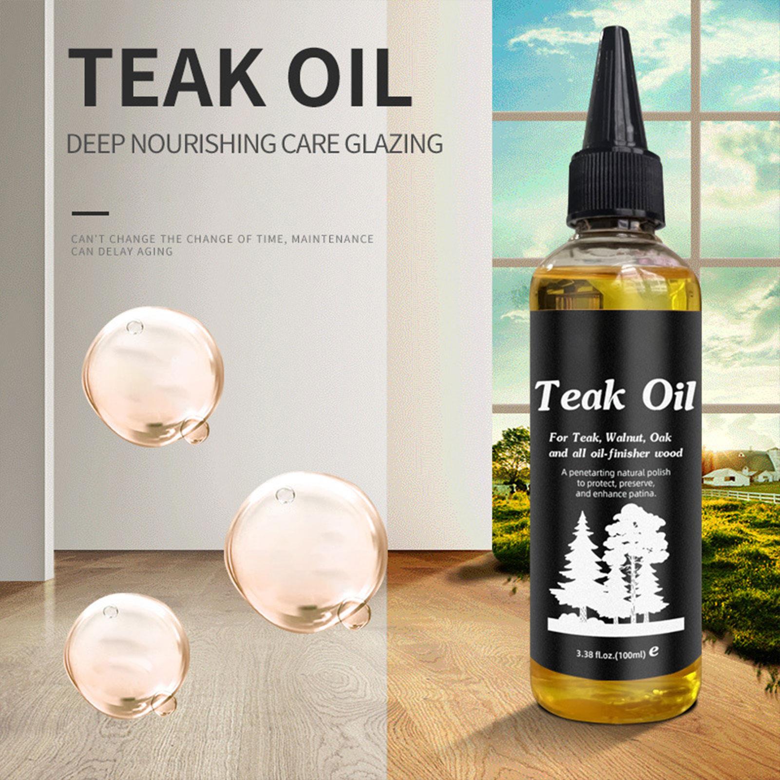 Outdoor Furniture Oil Teak - زيت للأثاث الخشبي سعة 100 مل،
