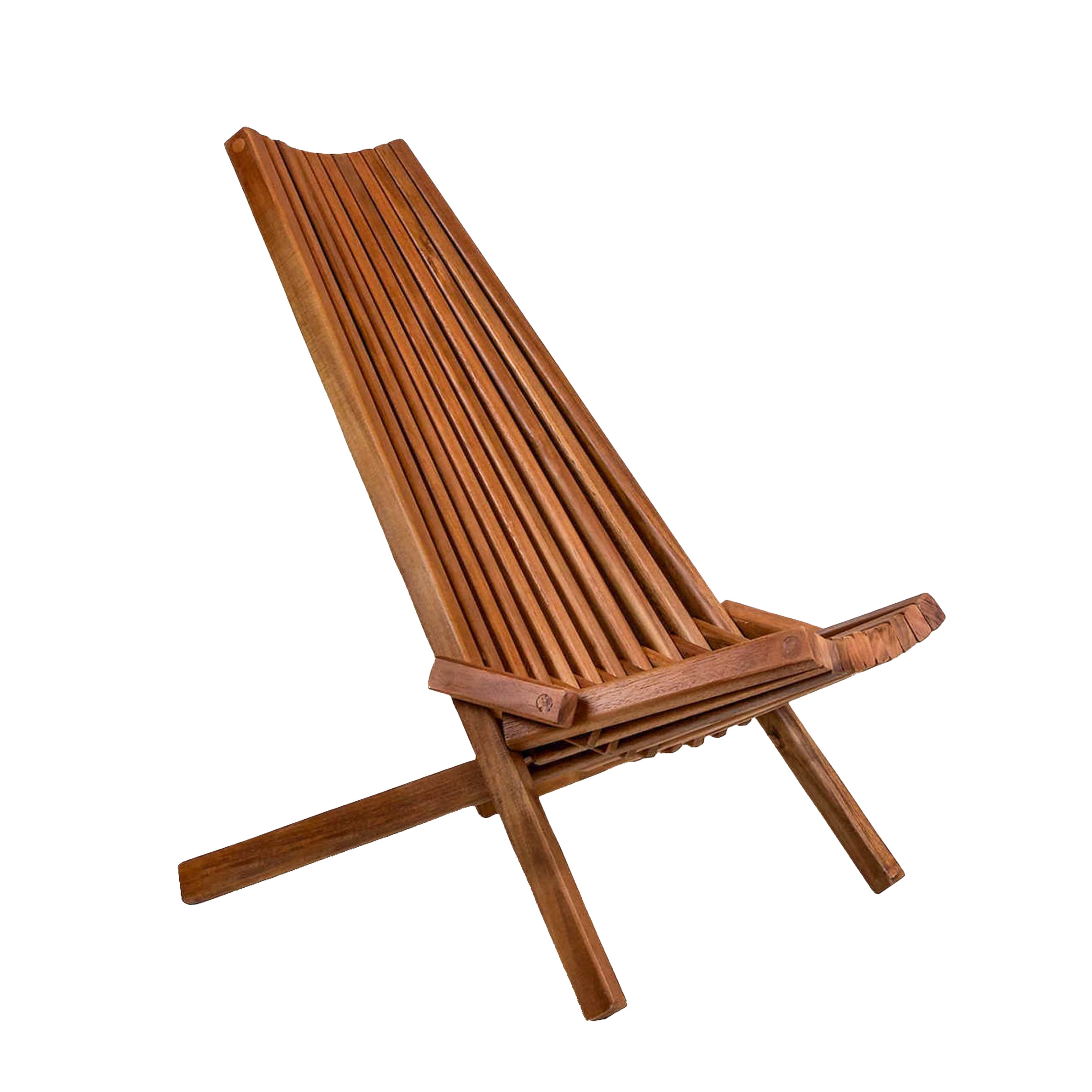 Outdoor Furniture Oil Teak - كرسي استرخاء خارجي قابل للطي من