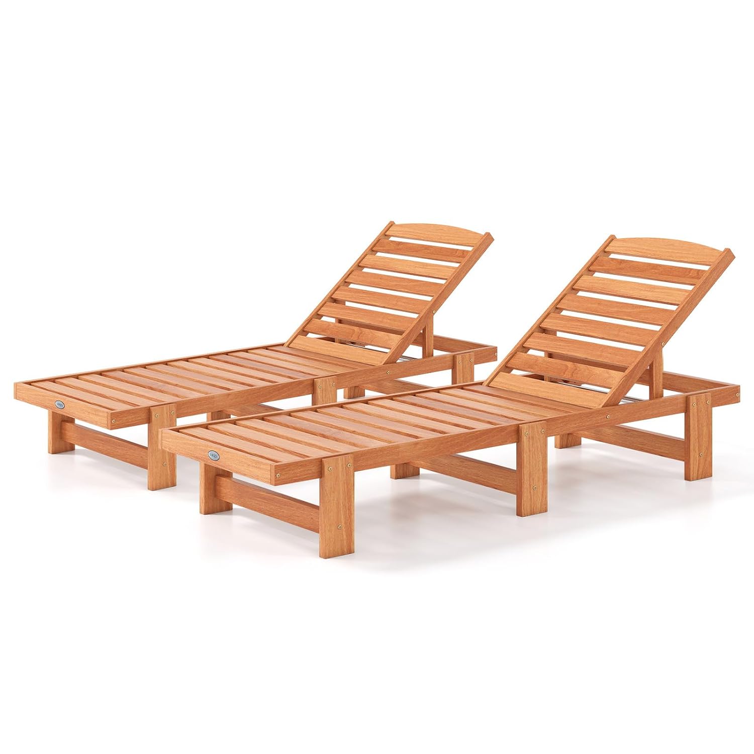 Outdoor Furniture Oil Teak - كرسي استرخاء خارجي من الخشب الصلب،