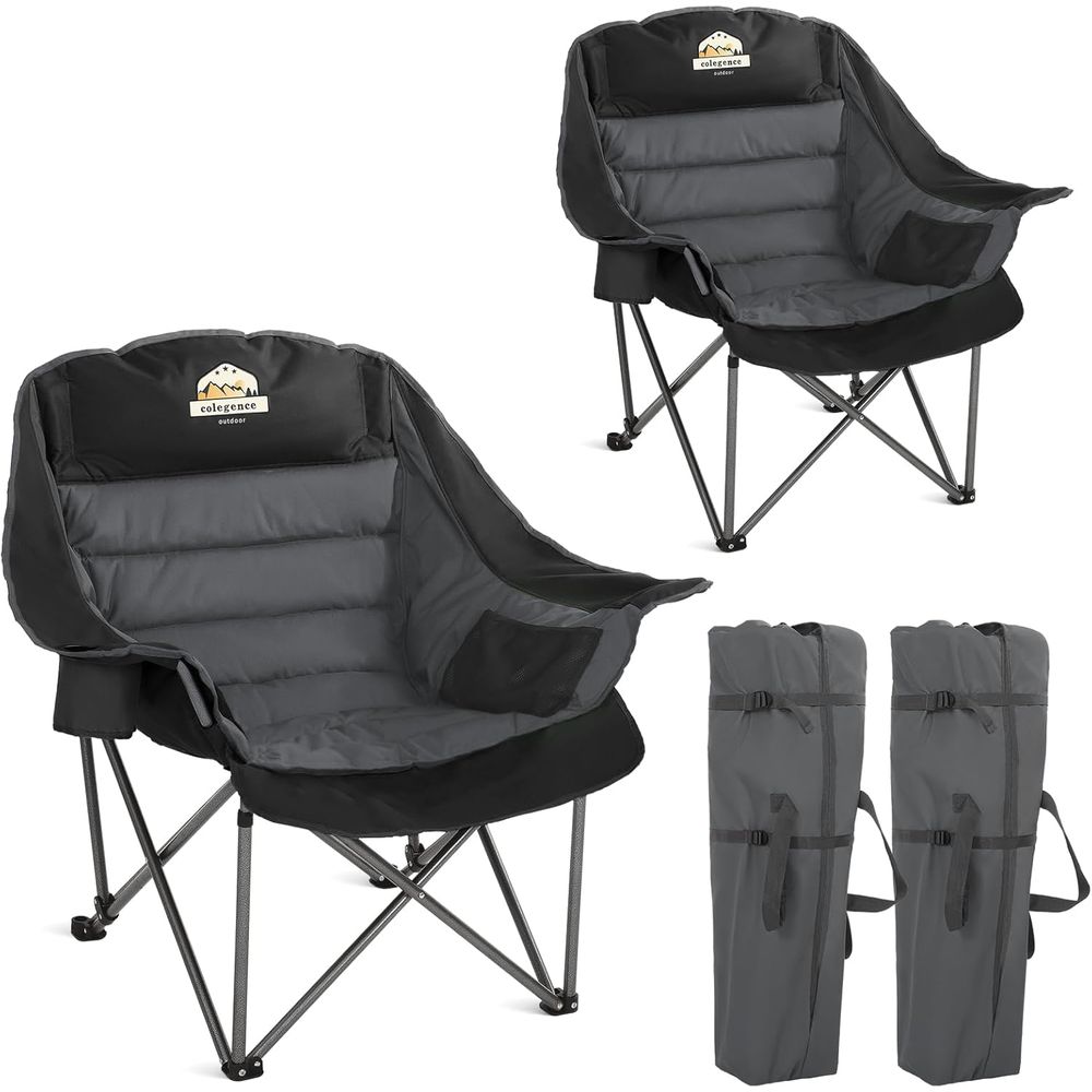 مجموعة كراسي تخييم كبيرة الحجم - مراجعة Outdoor Furniture Xl وسعره