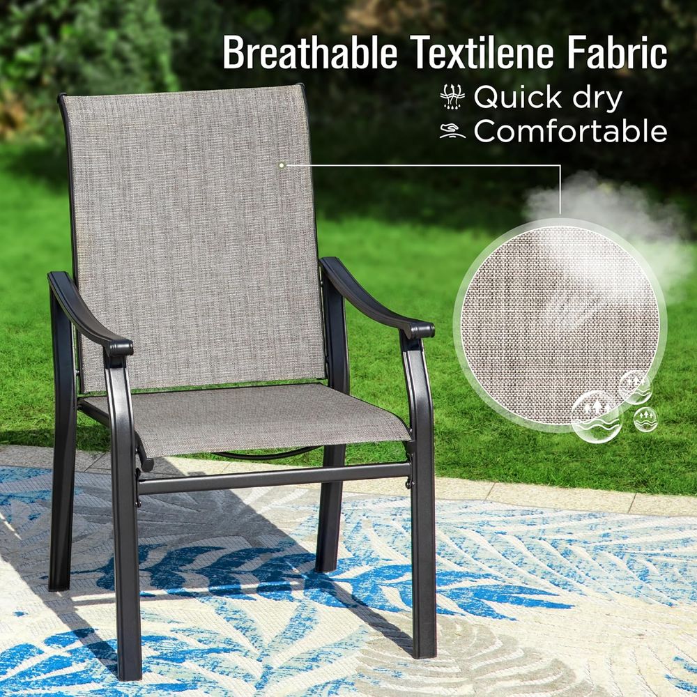 طقم طعام خارجي مكون من 9 قطع،  - مراجعة Outdoor Furniture Quick Dry وسعره