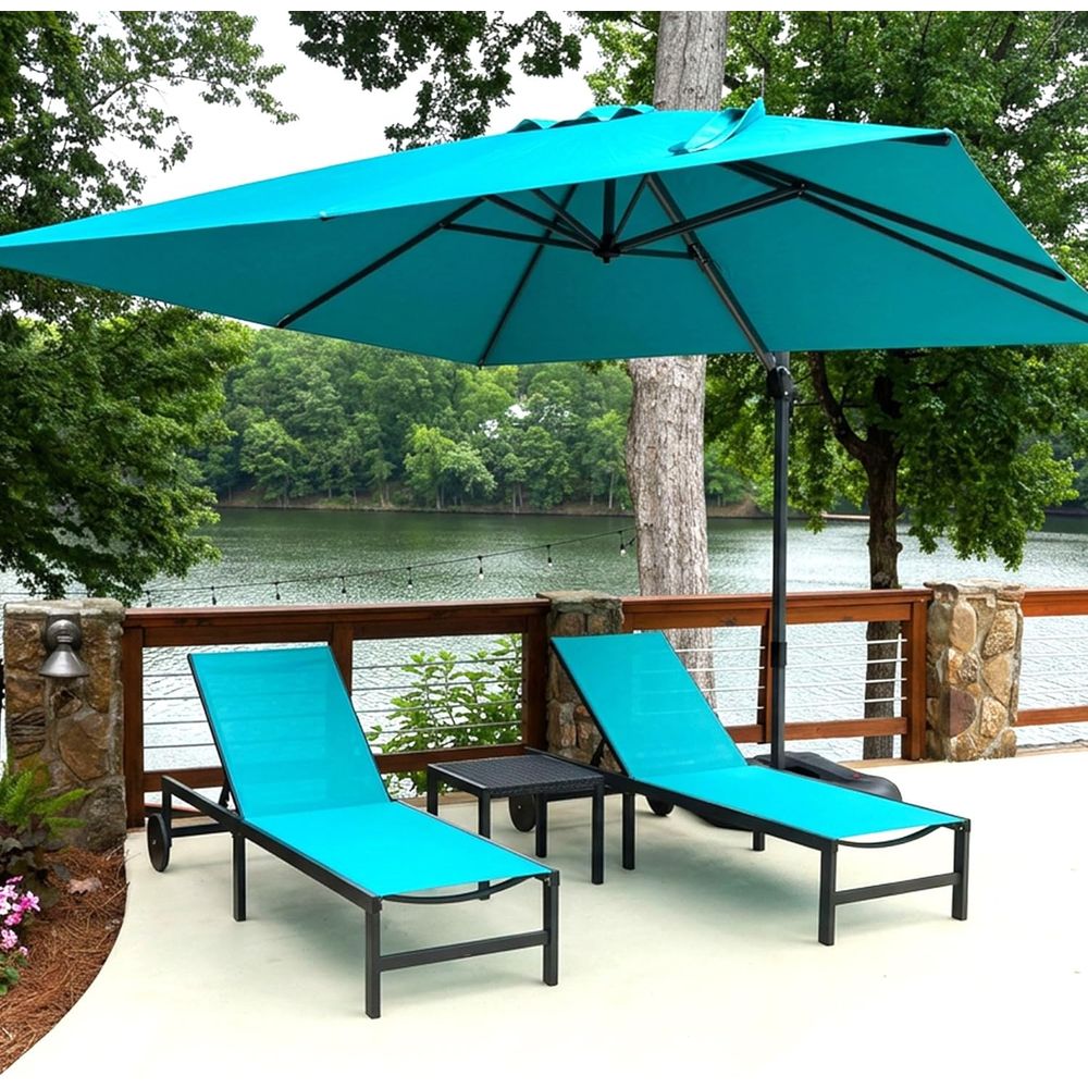 طقم مع عجلات وطاولة، باللون ال - مراجعة Outdoor Furniture Quick Dry وسعره