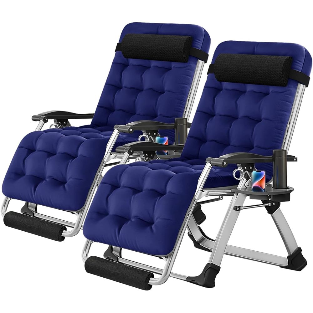كرسي استرخاء واسع بدون جاذبية  - مراجعة Outdoor Furniture Xl وسعره