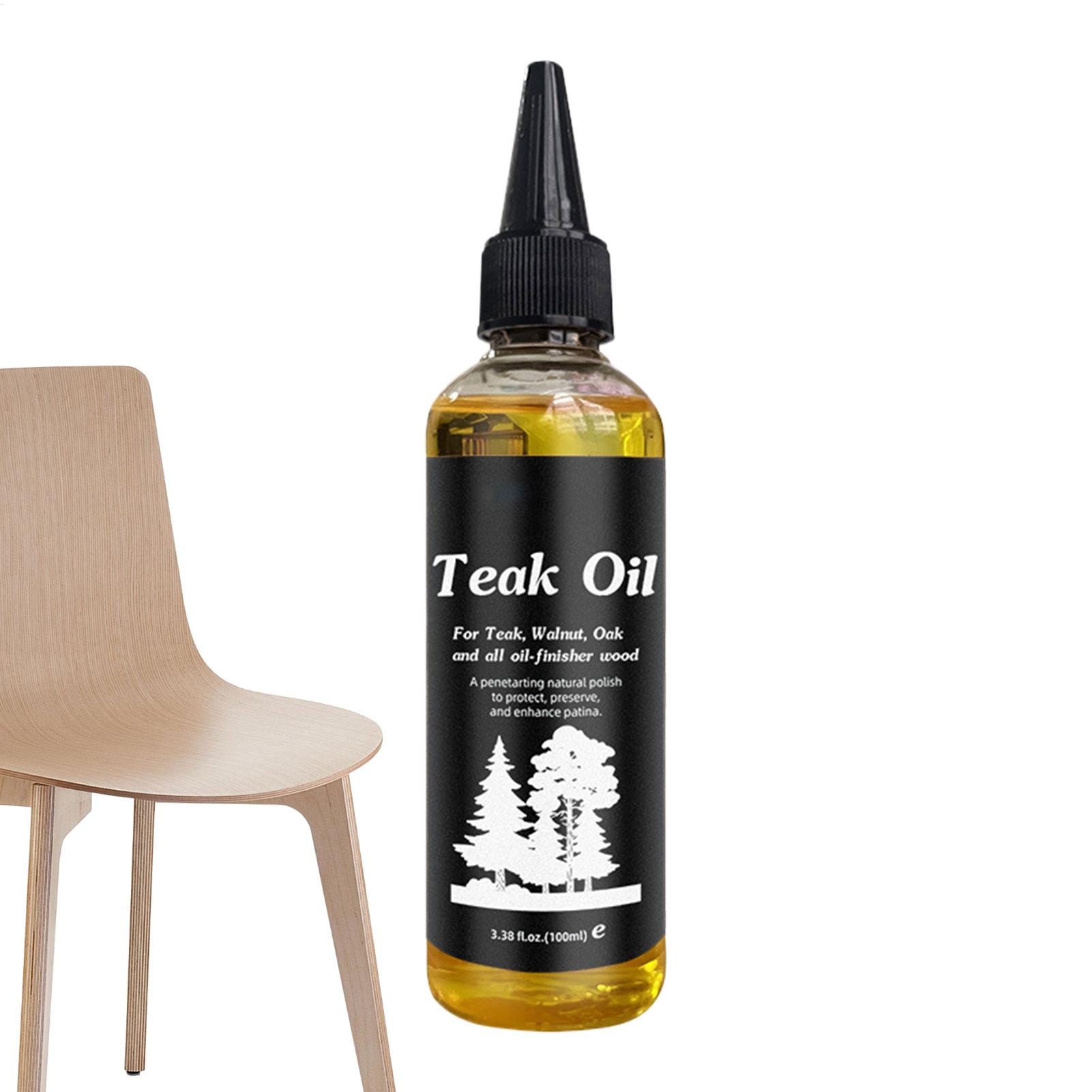 زيت خشب الساج 100 مل لتلميع وت - مراجعة Outdoor Furniture Oil Teak وسعره