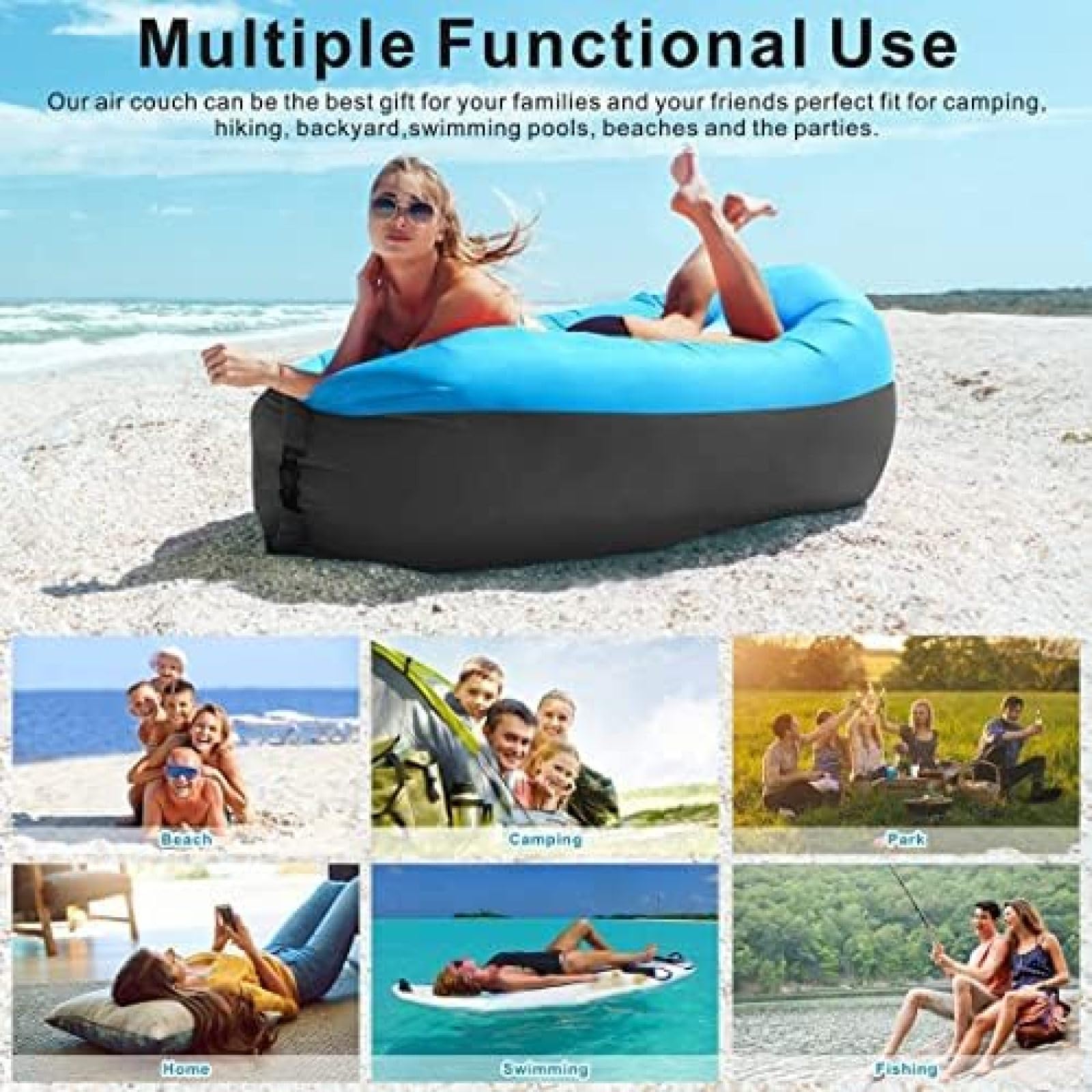 أريكة هوائية قابلة للنفخ للكبا - مراجعة Outdoor Furniture From China وسعره