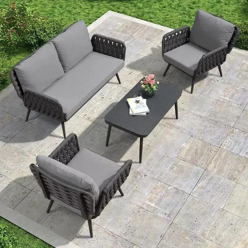 -أريكة حديقة من الألومنيوم بال - مراجعة Outdoor Furniture From China وسعره