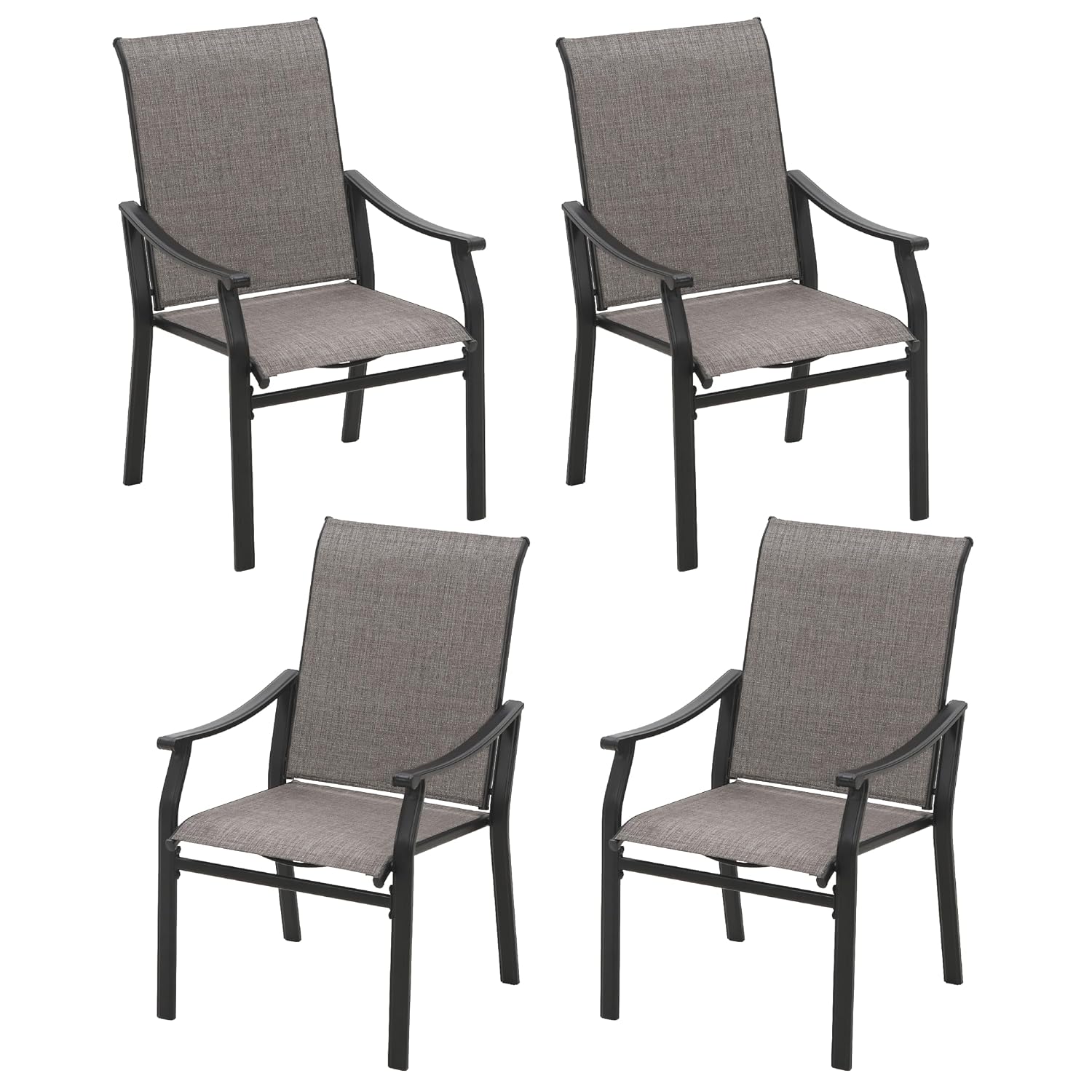 كراسي طعام خارجية معدنية، مجمو - مراجعة Outdoor Furniture Quick Dry وسعره