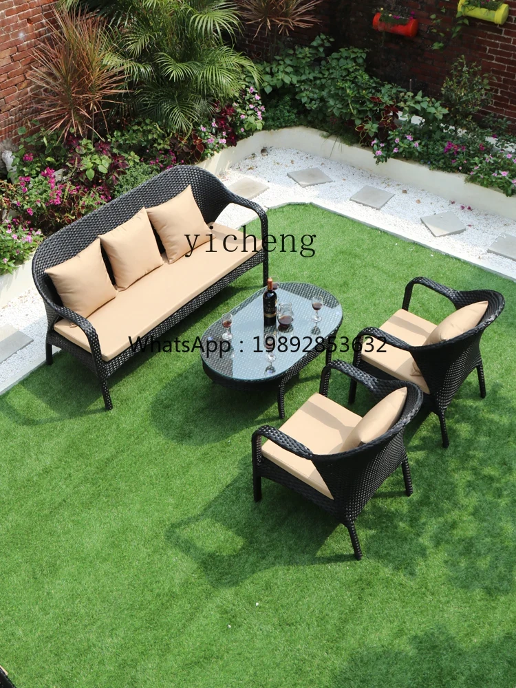 XL أريكة الروطان الخارجية فناء - مراجعة Outdoor Furniture Xl وسعره