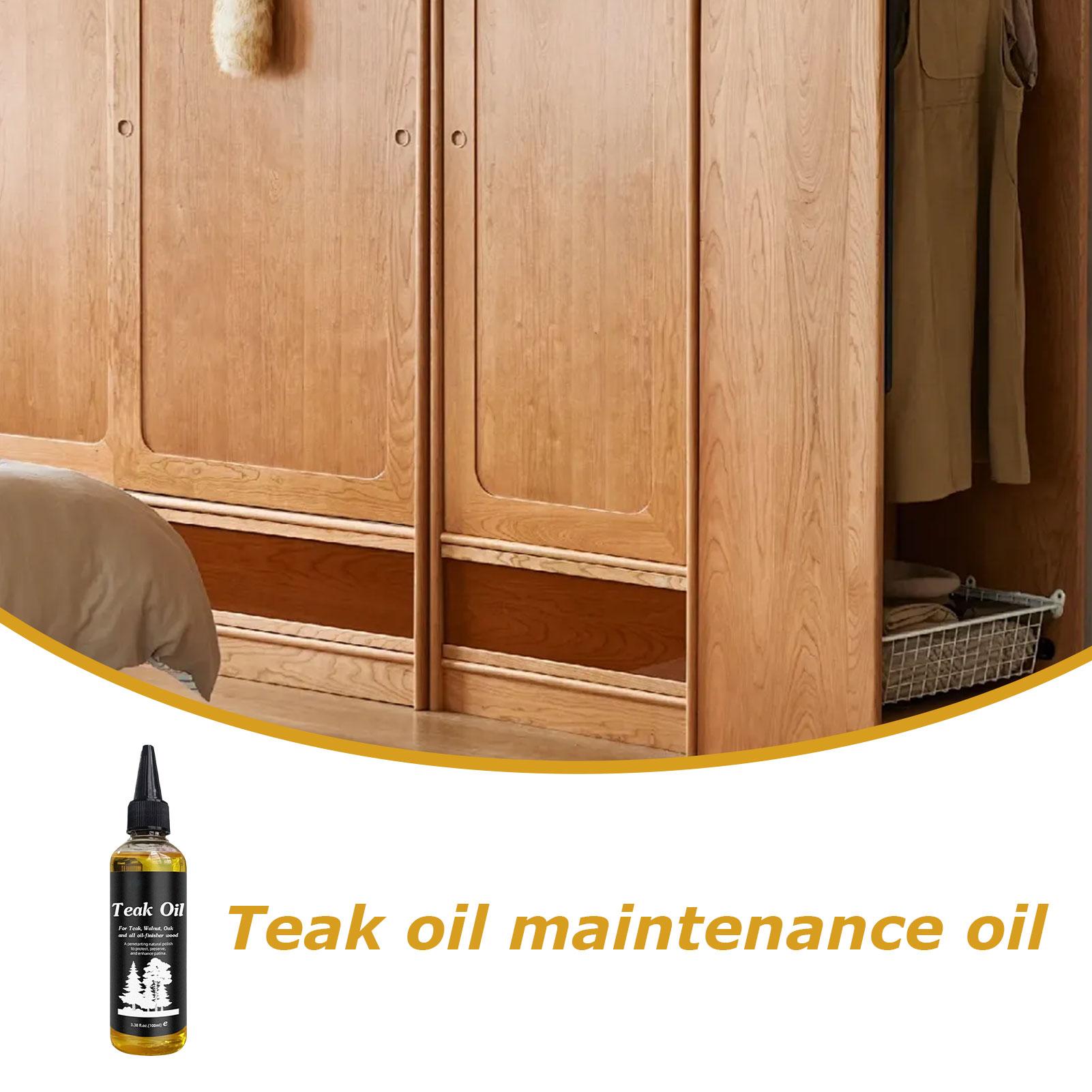 زيت خشب طبيعي 100 مل لتلميع وت - مراجعة Outdoor Furniture Oil Teak وسعره