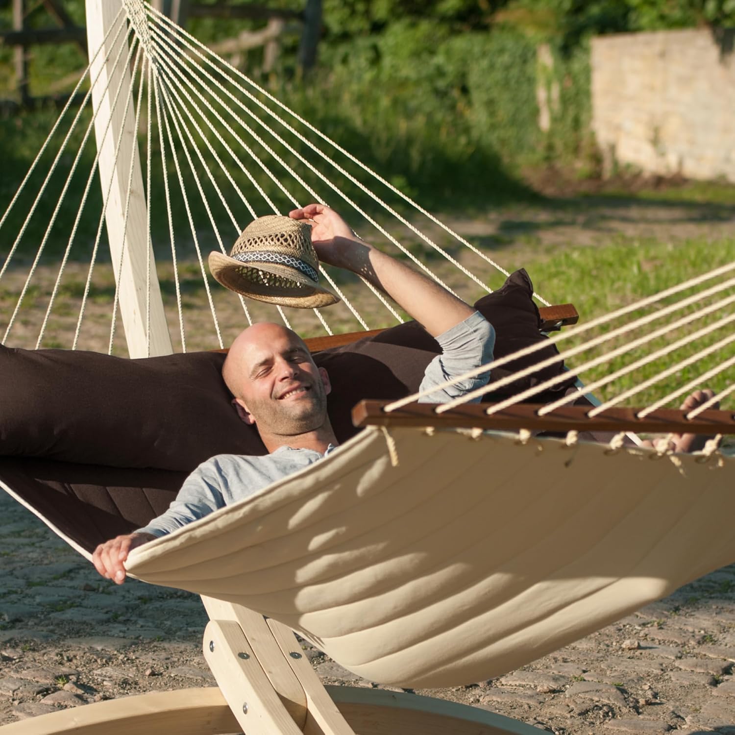 شريط تثبيت أرجوحة مزدوجة مبطن  - مراجعة Outdoor Furniture Xl وسعره