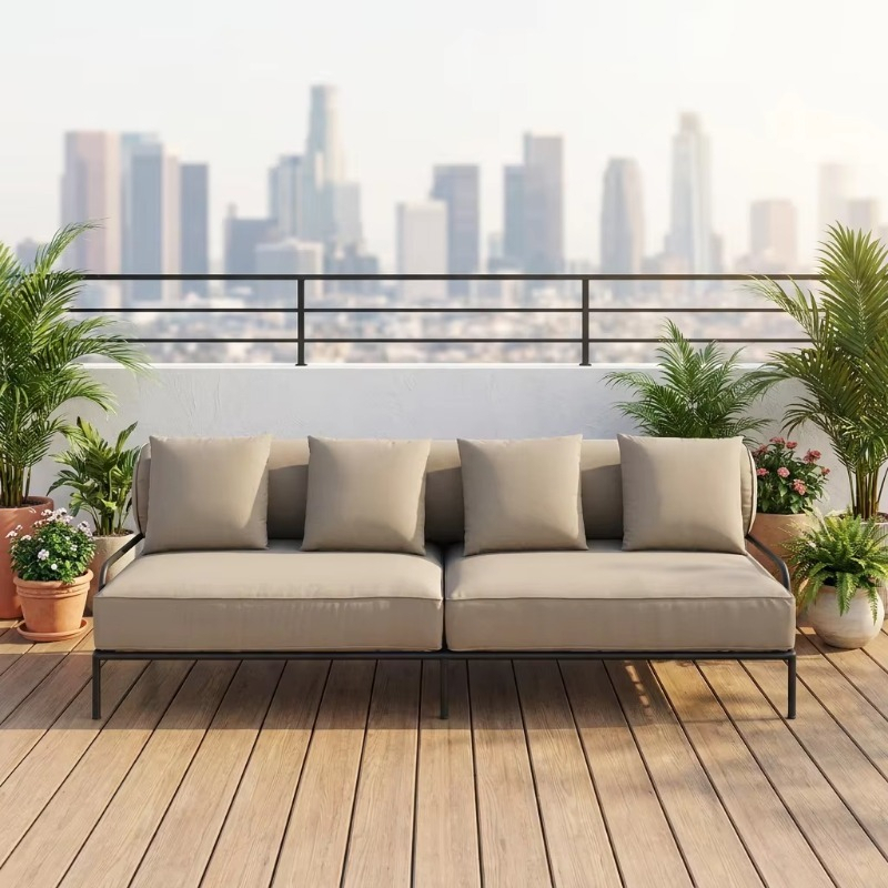أريكة خارجية من الفولاذ المقاو - مراجعة Outdoor Furniture Quick Dry وسعره