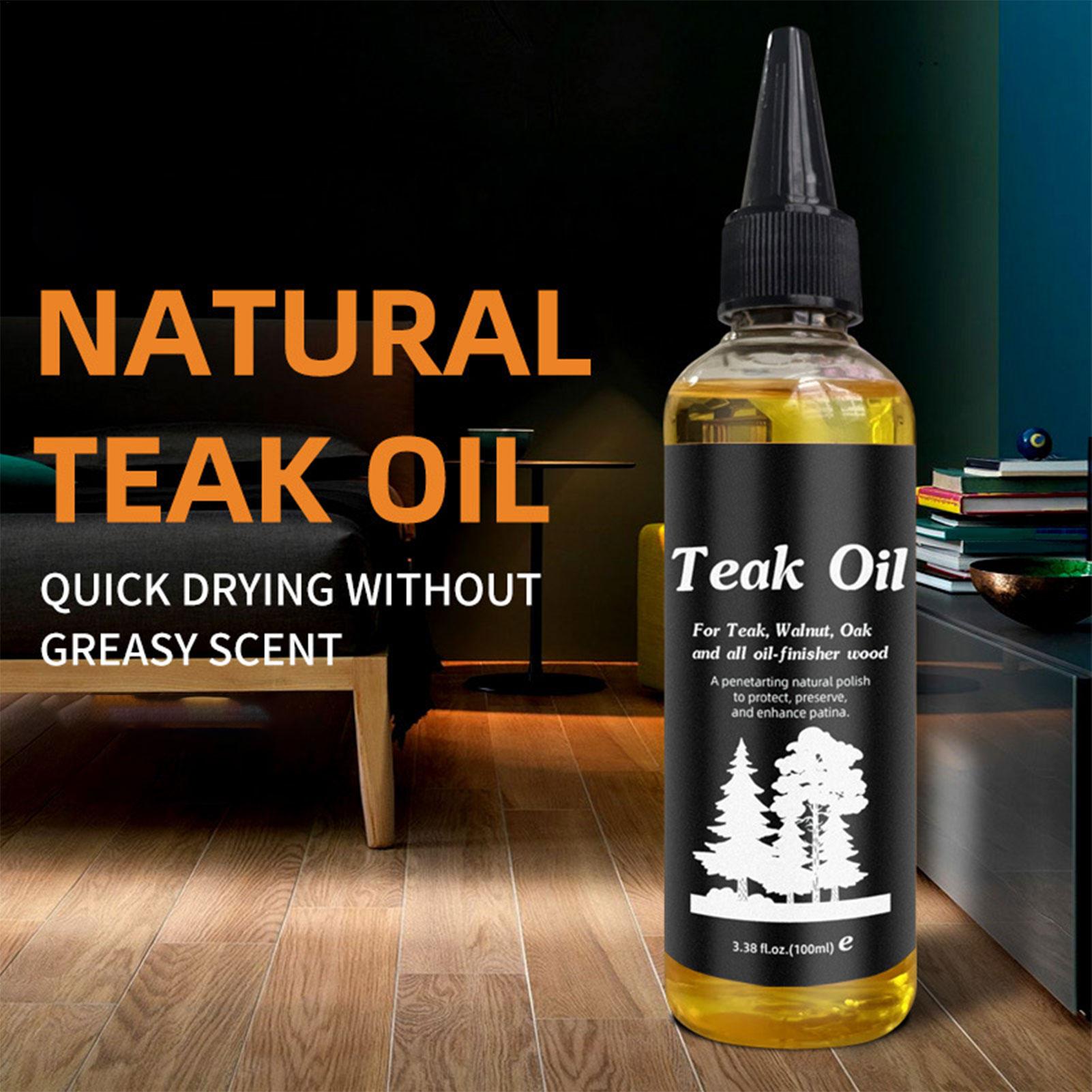 زيت خشب الساج 100 مل لتلميع وت - مراجعة Outdoor Furniture Oil Teak وسعره