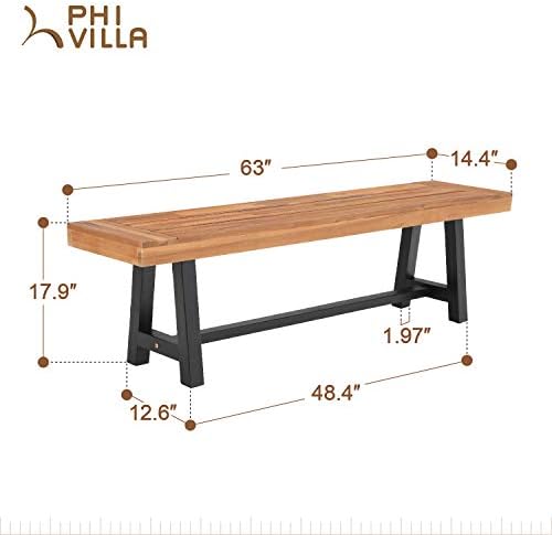 مقعد خشبي خارجي من خشب الأكاسي - مراجعة Outdoor Furniture Oil Teak وسعره